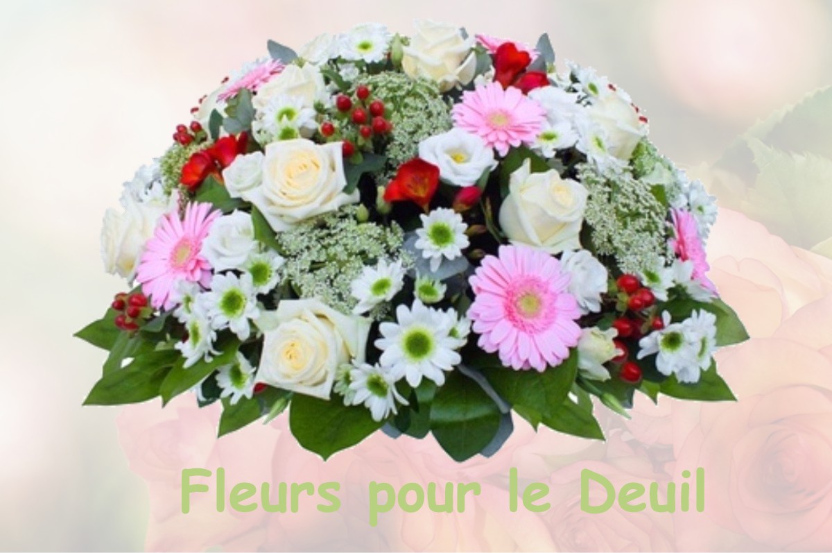 fleurs deuil LA-SAUSSAYE